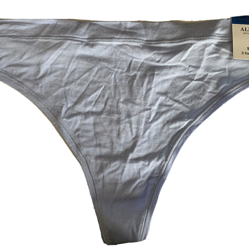 Alfani Ultra Soft Mix and Match Thong Underwear Blue XL