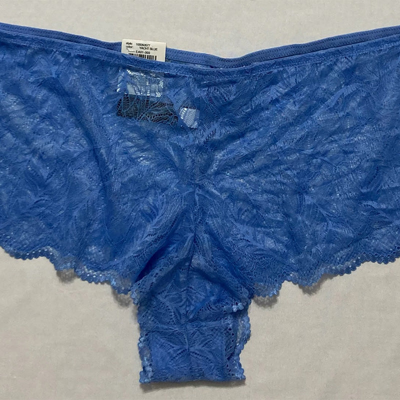 INC Lace Boyshort (3X Yacht Blue)