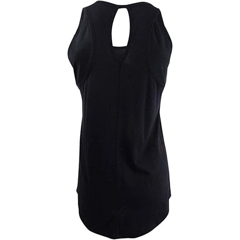 Jenni Sleep Tank Top with Keyhole Black XS