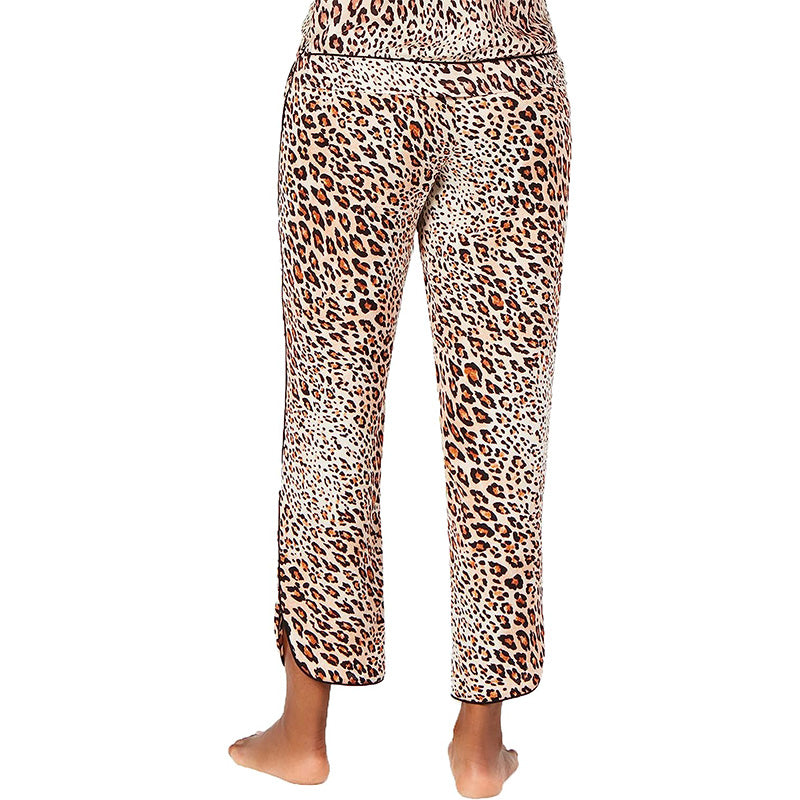 INC Printed Only Sleep Pants Cheetah S Brown