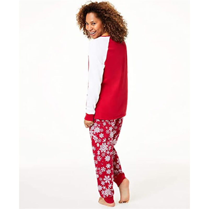 Family Pajamas Plus Merry Pajama Set Red XXL