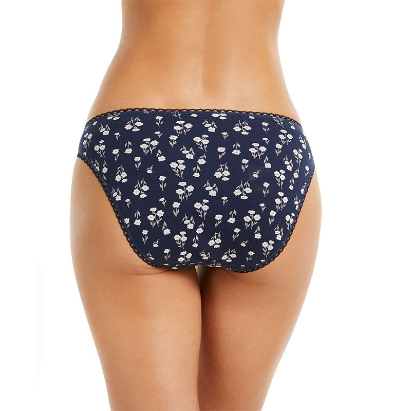 Charter Club Everyday Cotton Bikini Underwear Navy L