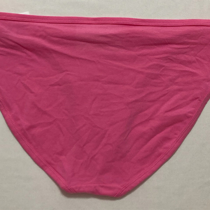 Jenni Lace Trim Bikini Underwear Pink Stiletto XL