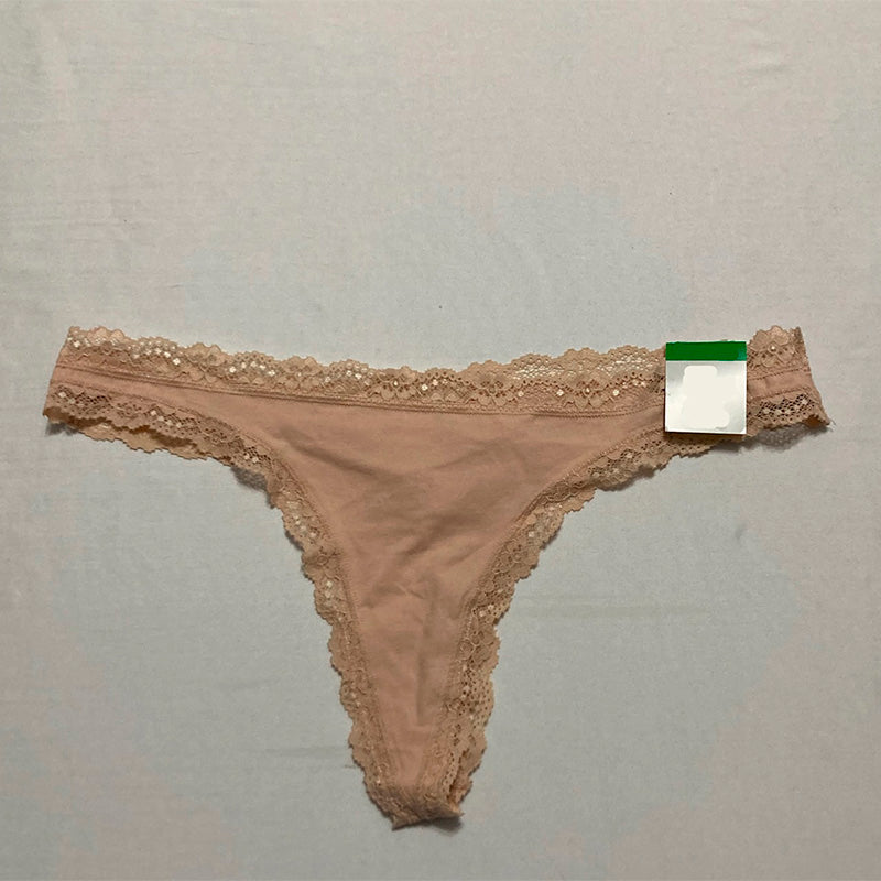 Jenni Women's Lace-Trim Thong