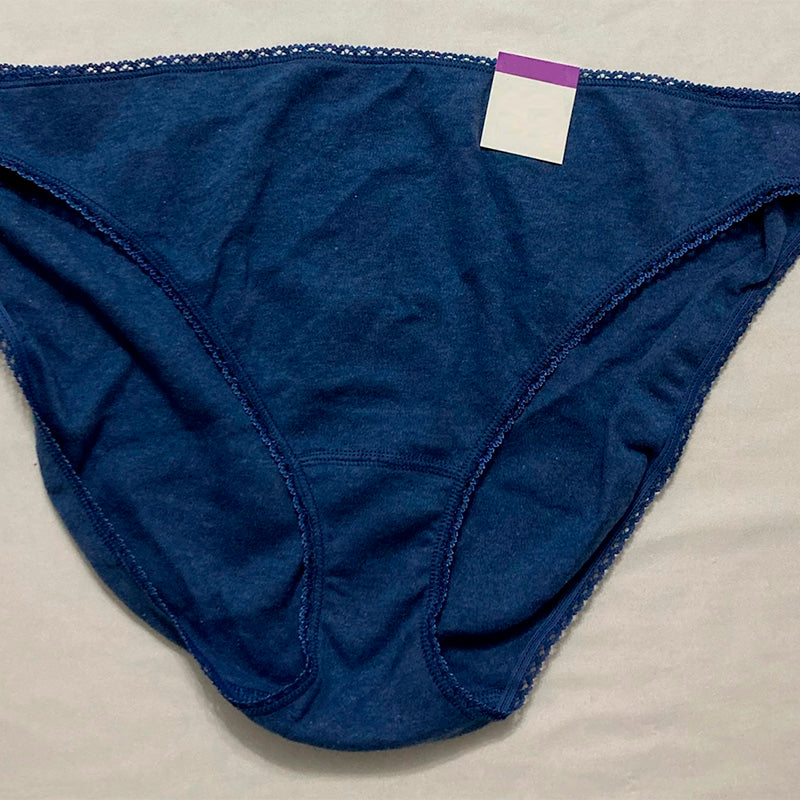 Charter Club everyday Cotton Bikini Underwear Blue XL