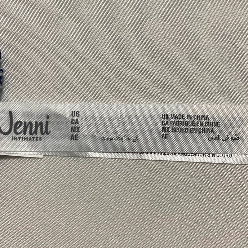 Jenni Lace Trim Bikini Underwear Blue Stripe 3XL