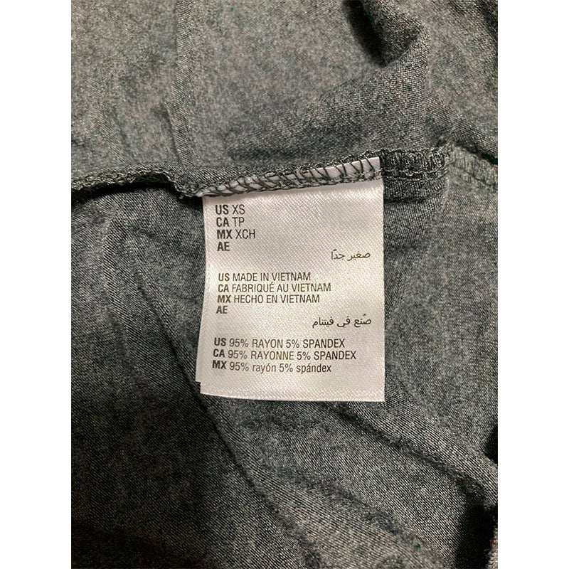 Alfani Ultra Soft Modal Tank Top Heather Charcoal XS