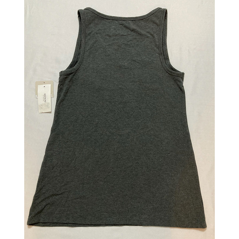 Alfani Ultra Soft Modal Tank Top Heather Charcoal S