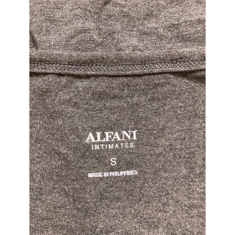 Alfani Ultra Soft Modal Tank Top Heather Charcoal S