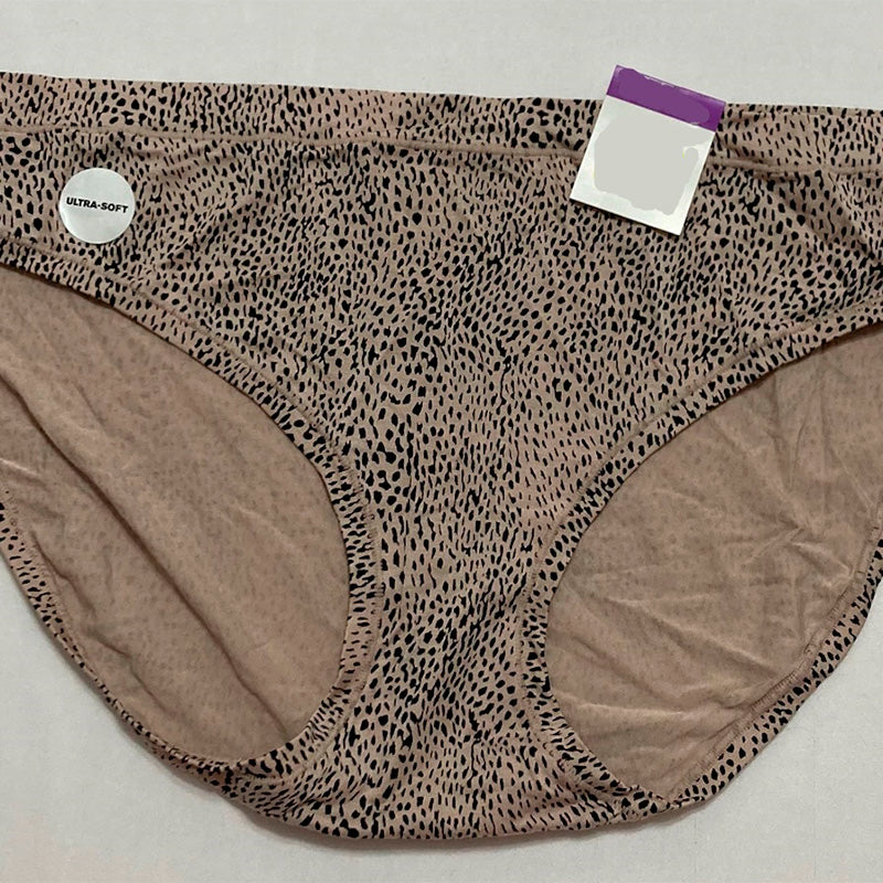 Alfani Ultra Soft Mix-and-Match Bikini Underwear Cheetah XL