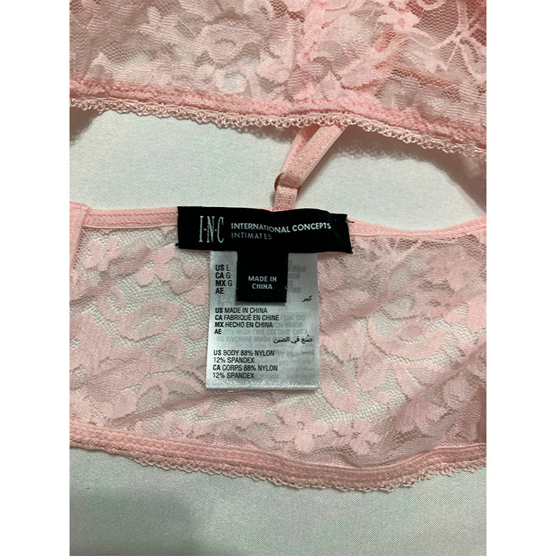 INC Intimates Floral Bralette Bra Marys Rose L
