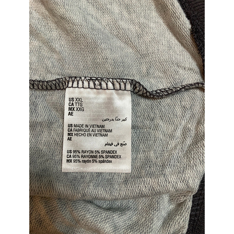 Alfani Ultra Soft Crew Neck Only Pajama Top Grey 2XL