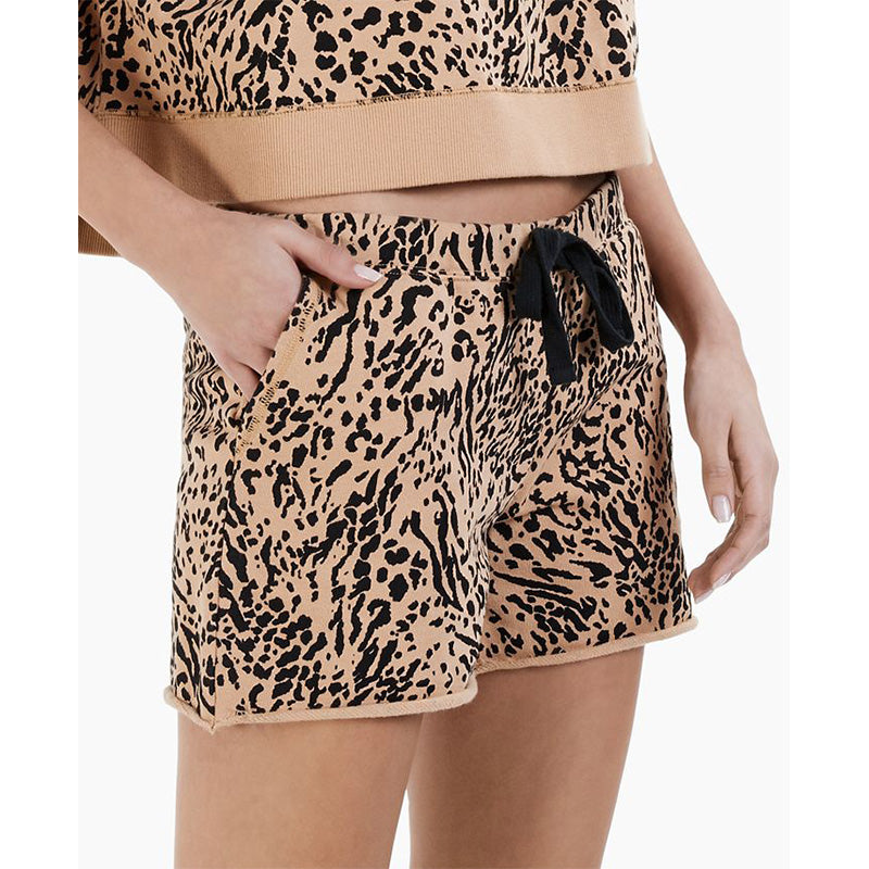 Jenni French Terry Lounge Shorts Animal M
