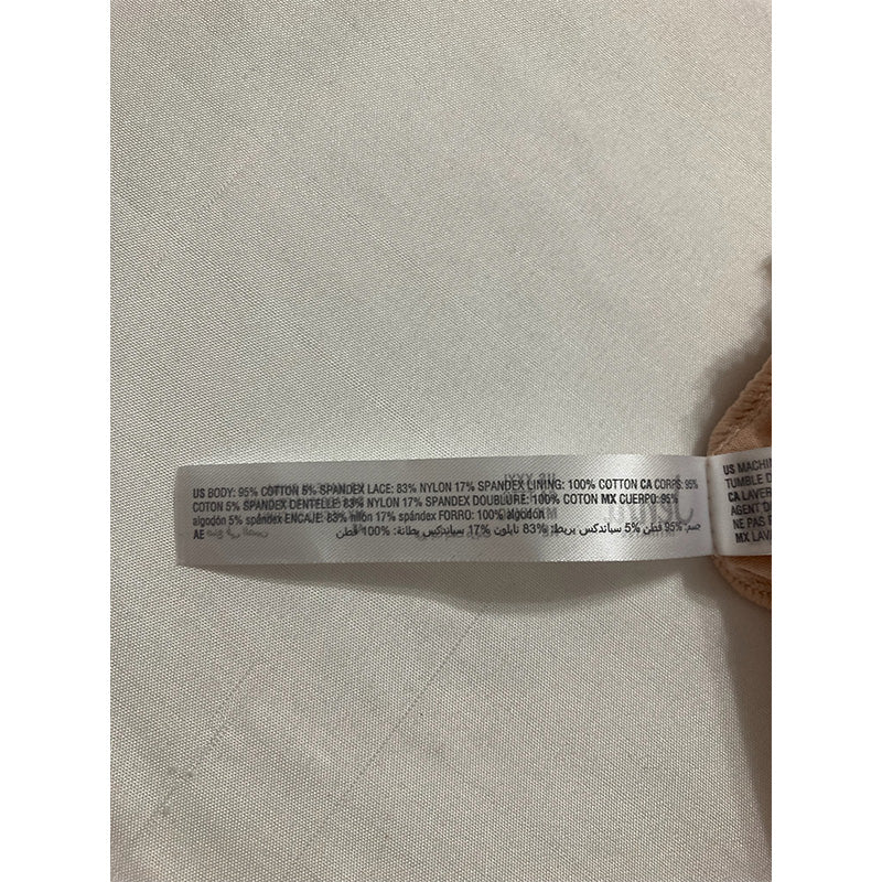 Jenni Lace Trim Hipster Underwear Beige 2XL