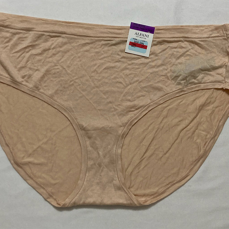Alfani Ultra Soft Mix-and-Match Hipster Underwear Creamy Ivory 2XL