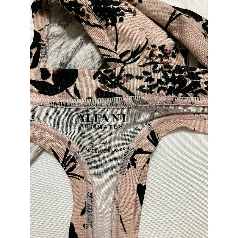 Alfani Essentials Ultra Soft Mix and Match Bikini Underwear Floral L