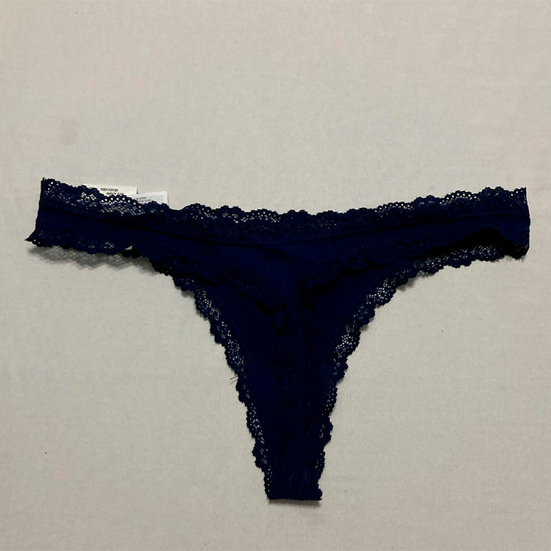 Jenni Women's Lace-Trim Thong Underwear