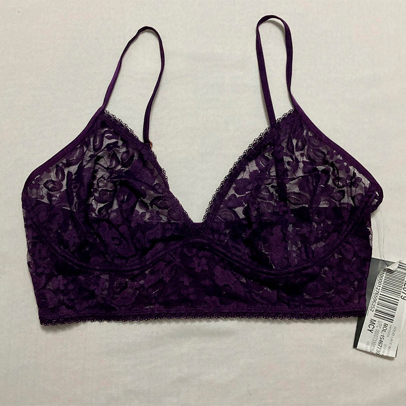 INC BRALETTE OPEN SWEATER GREY SWEATER S