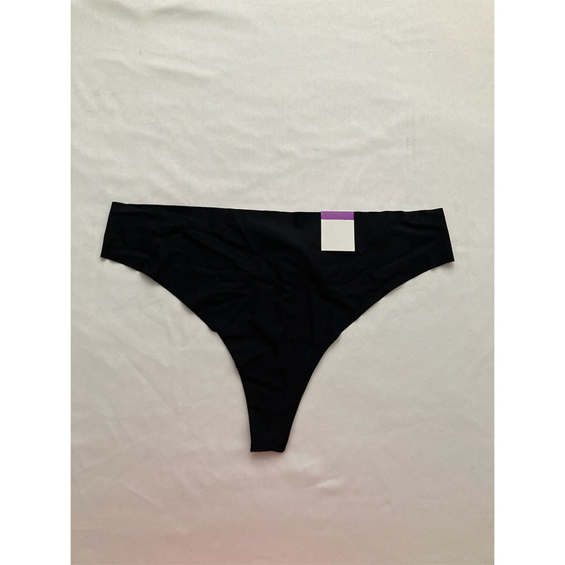 Alfani Laser-Cut Thong Underwear Black 2XL