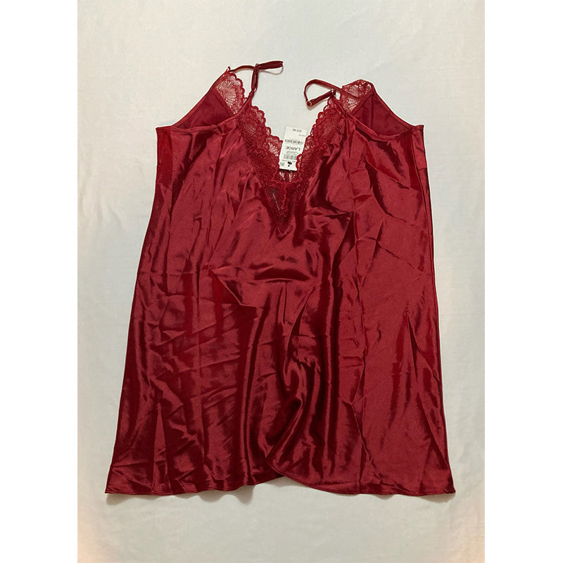 INC Lace-Trim Lingerie Nightgown L