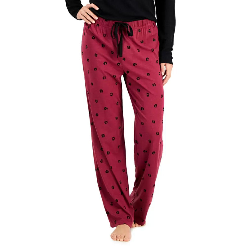 Jenni Printed Jersey Only Pajama Pants Simple Leo XS