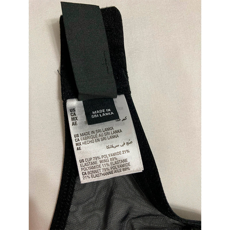 INC Apex Lace Bra Black XL