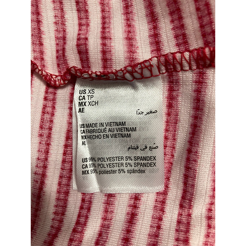 Charter Club Thermal Fleece Printed Pajama Set Classic Stripe XS