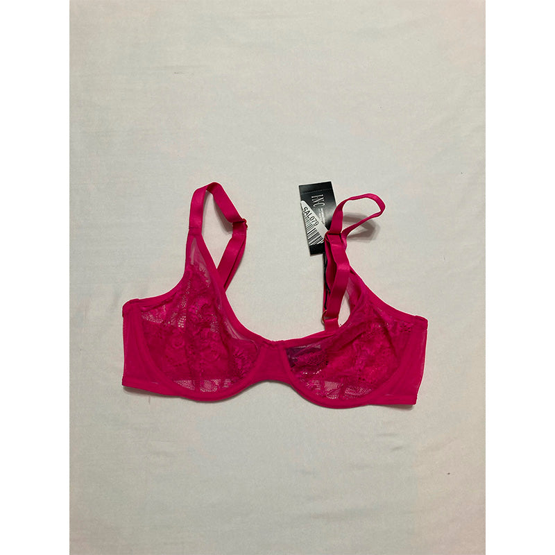 INC Underwire Lace Bra Jazzy Pink L