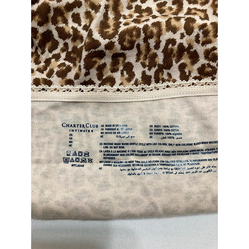 Charter Club Everyday Cotton High-Cut Brief Underwear