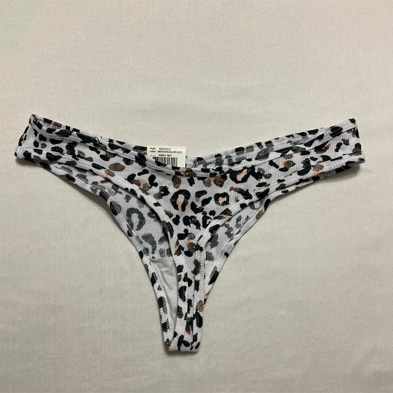 Jenni by Jennifer Moore Ribbed Thong S