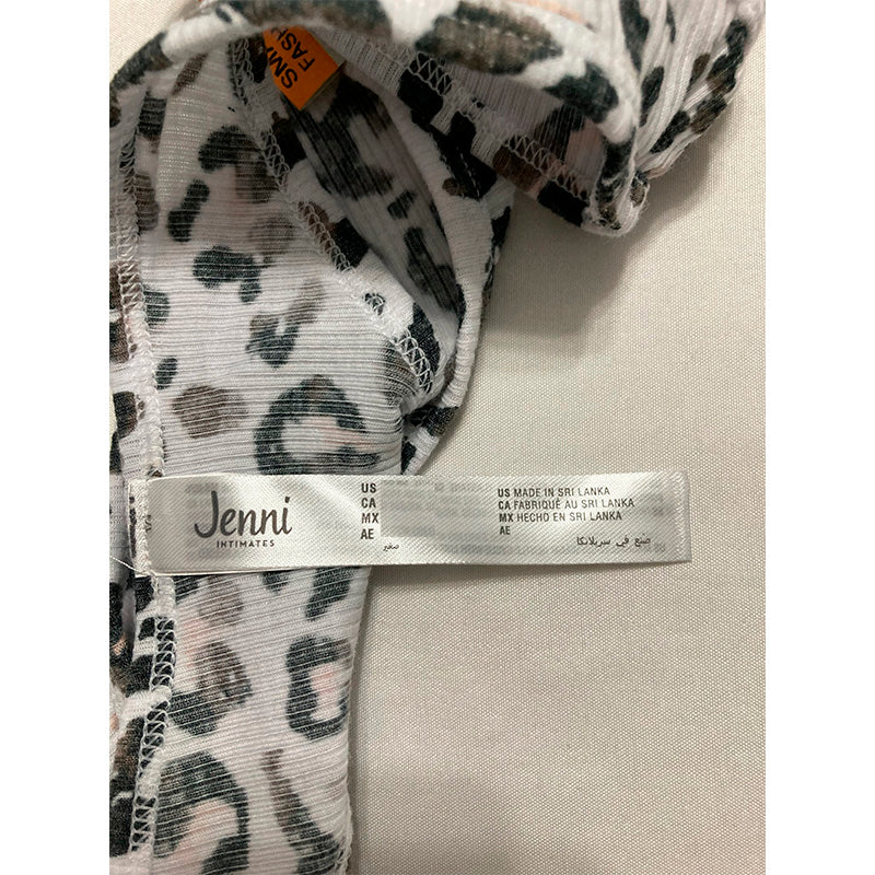 Jenni by Jennifer Moore Ribbed Thong S