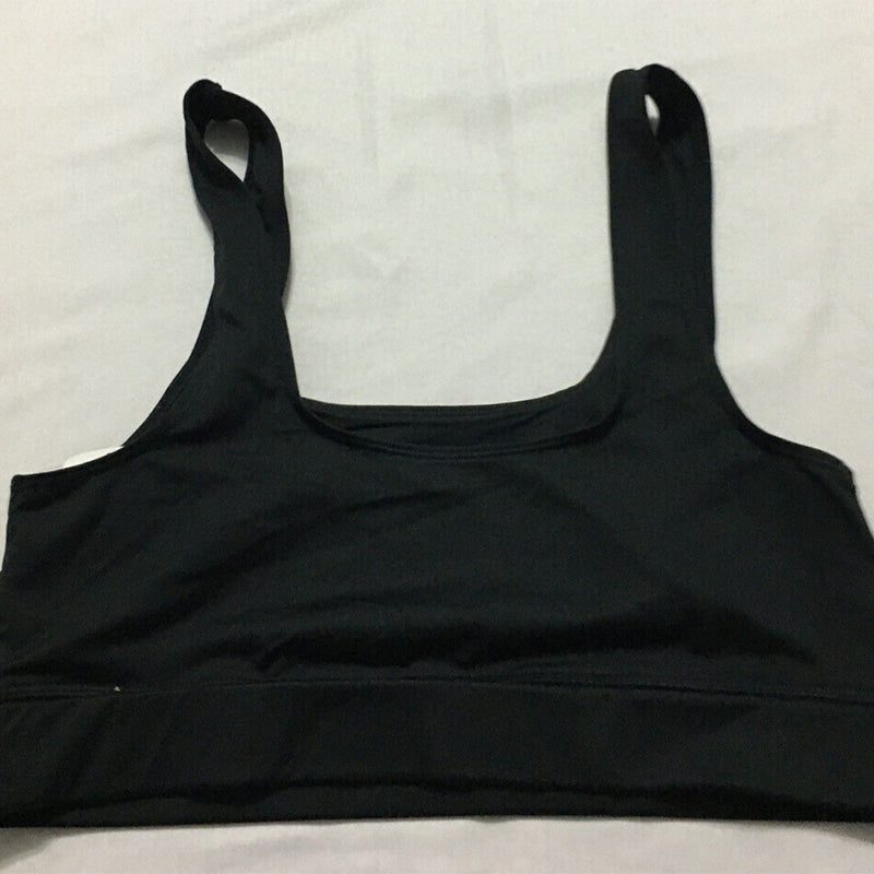 Jenni Square-Neck Bralette Black M