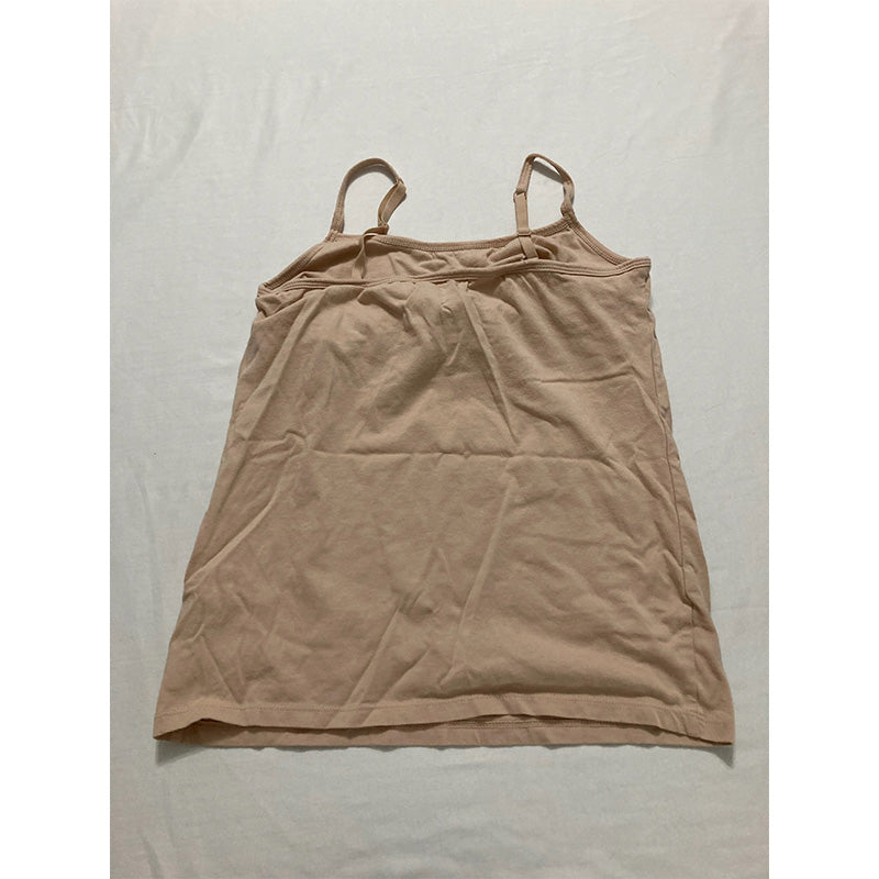 Charter Club Shelf-Bra Cami Tank Nude M