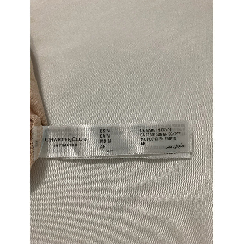 Charter Club Shelf-Bra Cami Tank Nude M