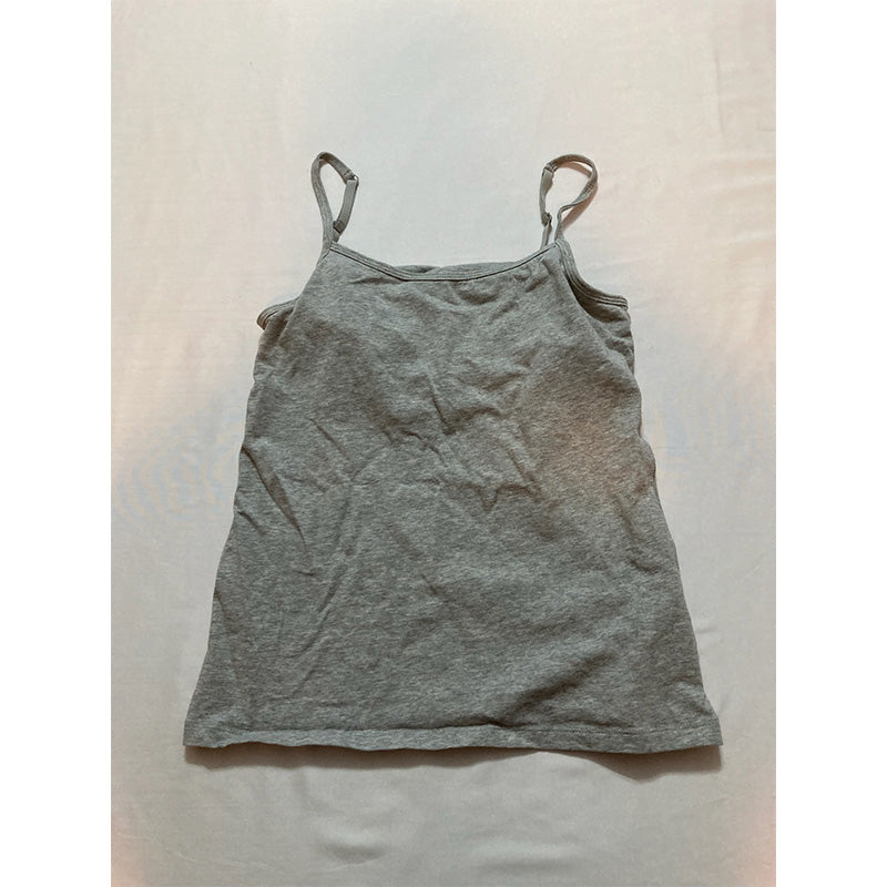Charter Club Shelf-Bra Cami Tank Grey M