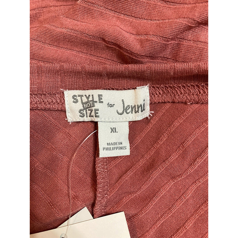 Jenni Super-Soft Long-Sleeve Top Rose XL