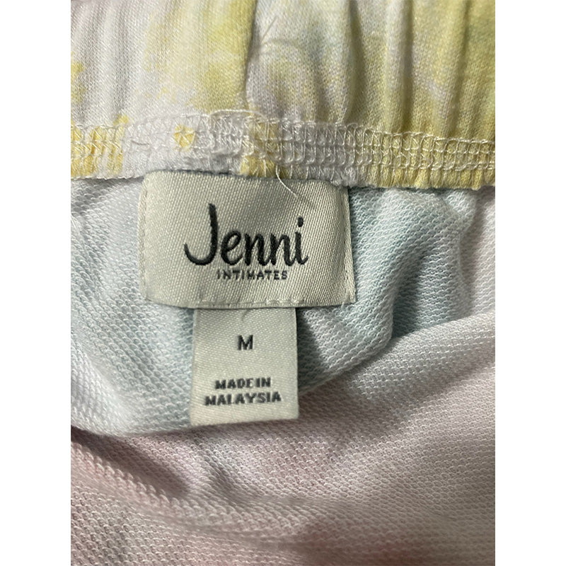 Jenni High Waist Tie-Dye Jogger Lounge Pajama Set Multicolor M