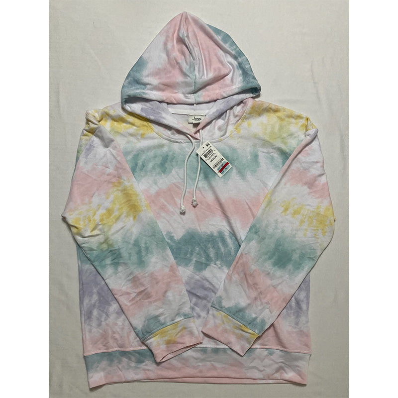 Jenni High Waist Tie-Dye Jogger Lounge Pajama Set Multicolor M