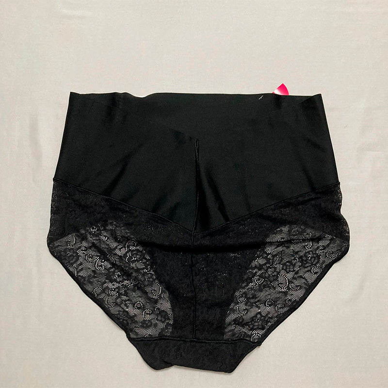 Maidenform Tummy Shaping Lace With Cool Comfort Shapewear Briefs Black Lace 2XL