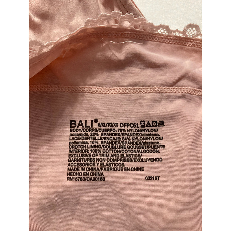 Bali Passion For Comfort Panties Pink 8/XL