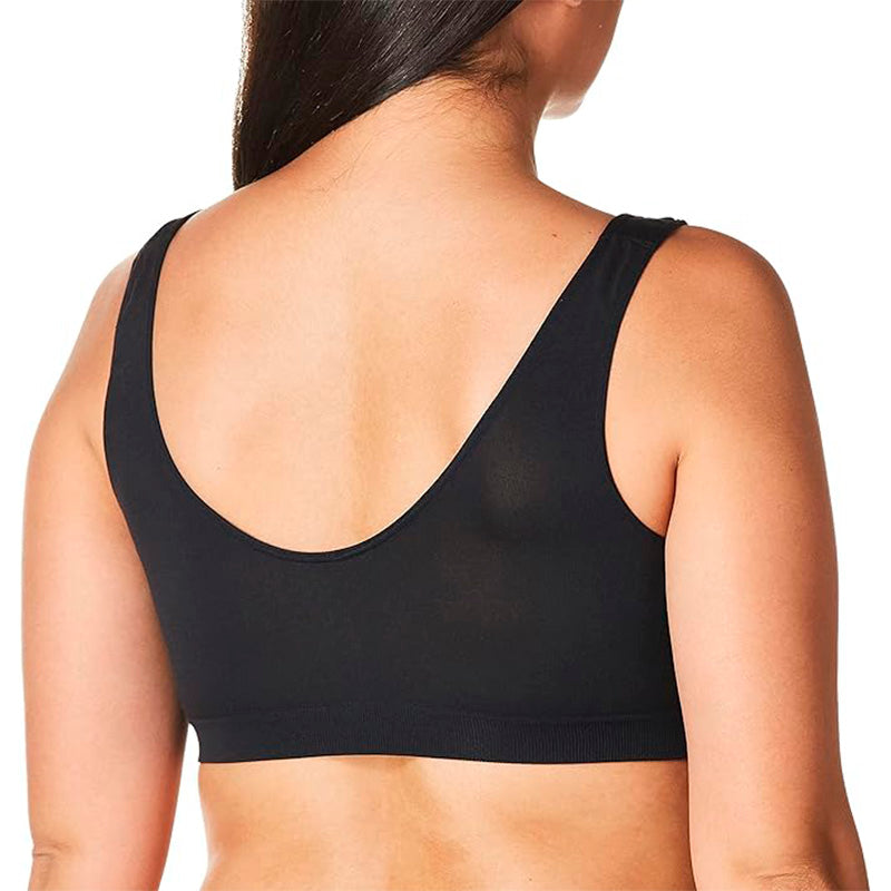 Bali Comfort Revolution Seamless Crop Top Black S