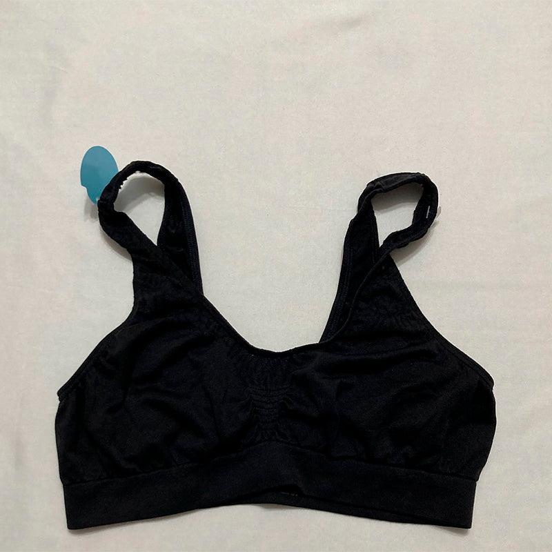 Bali Comfort Revolution Seamless Crop Top Black S