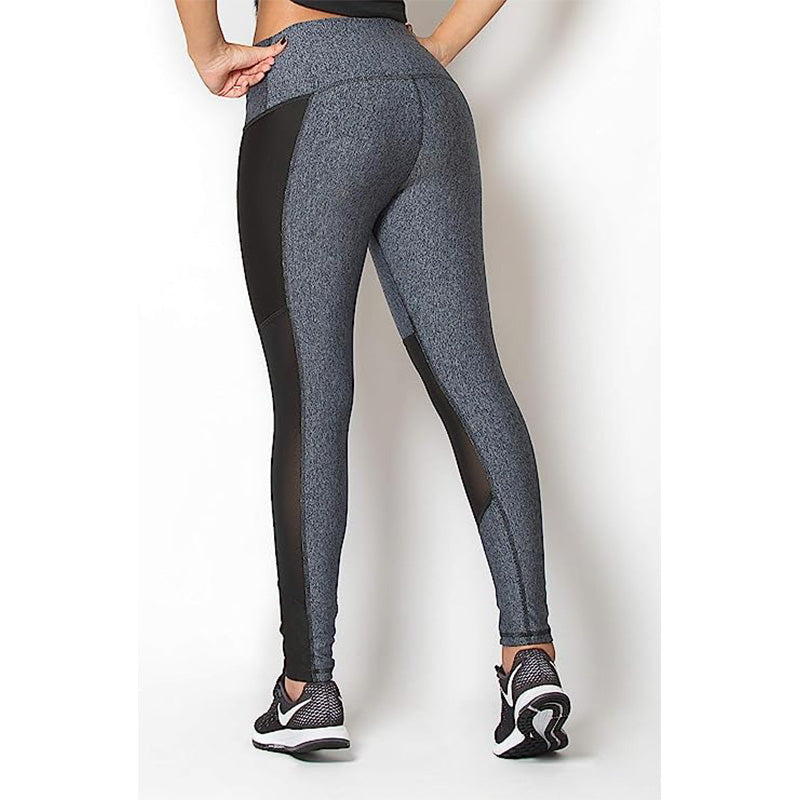 Mountrun Active Colombian Waisted High Compression Workout Shaping Leggings (Patch)