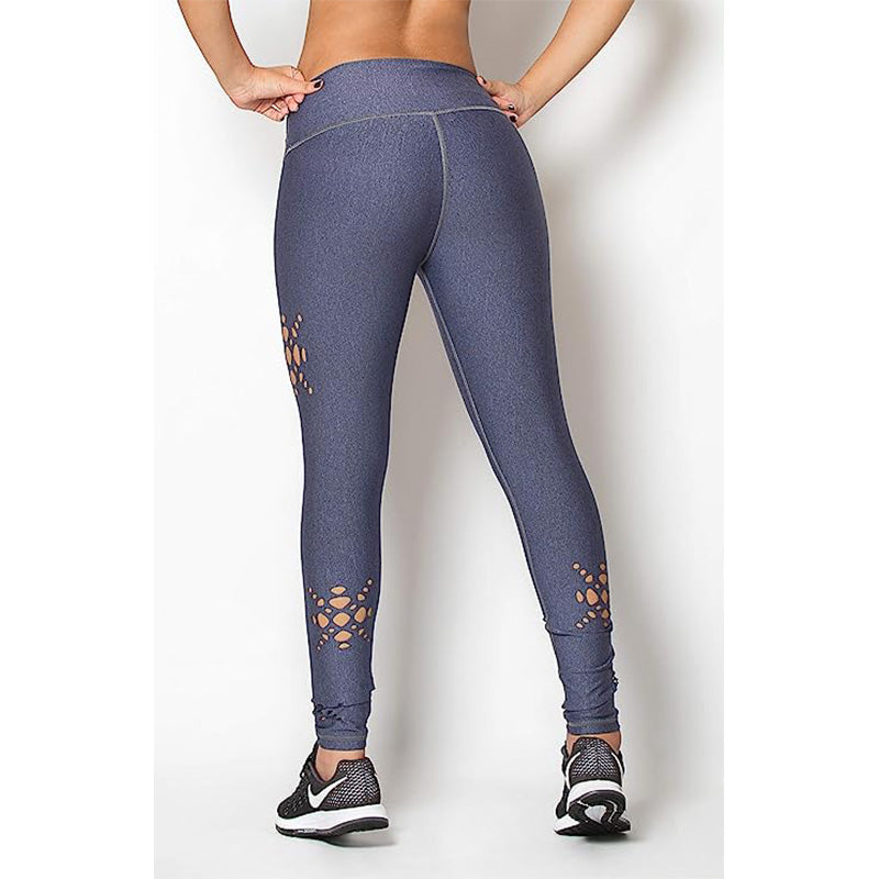 Mountrun Active Colombian Waisted High Compression Workout Shaping Leggings (Starcut)