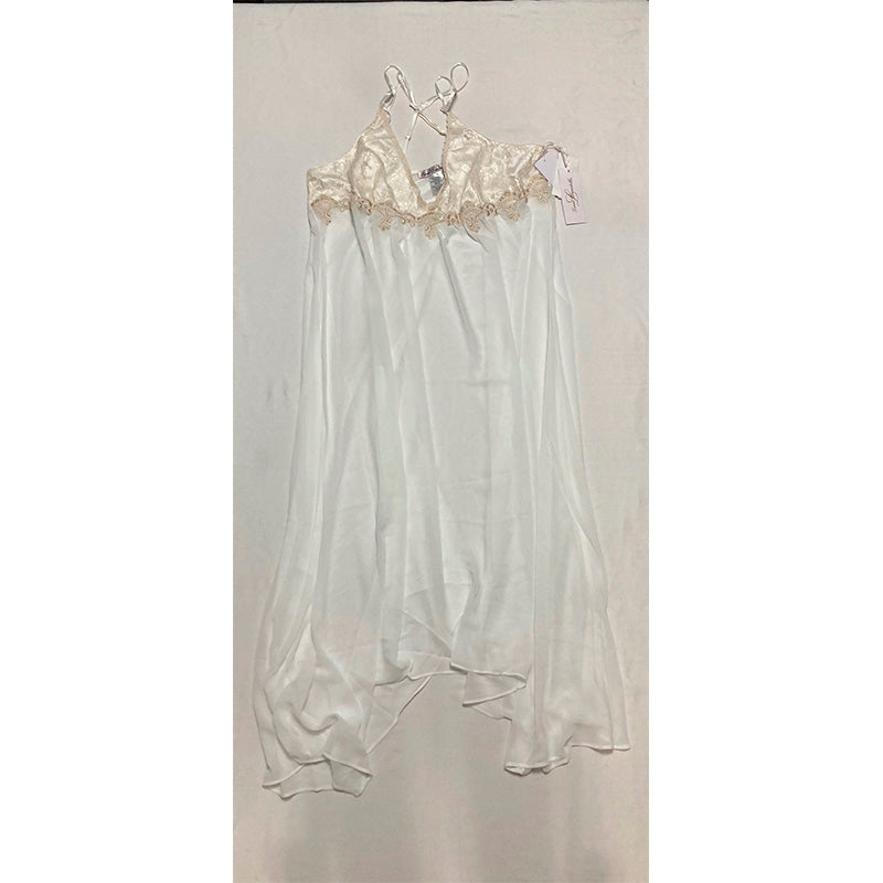 Linea Donatella Keepsake Lace-Trim Chemise Nightgown Lingerie XL