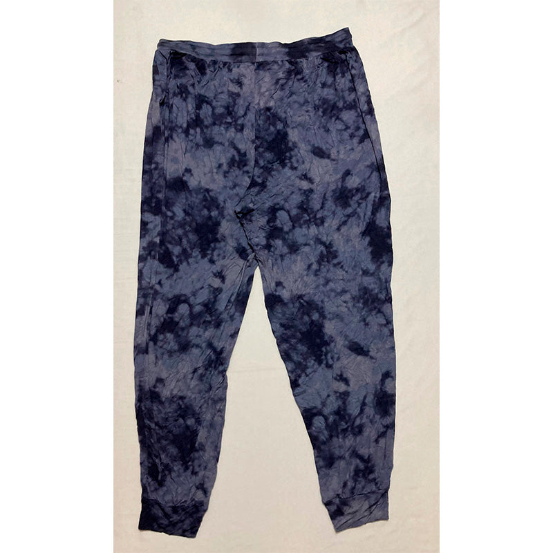 Jenni Printed Smocked Jogger Only Pajama Pants Nairobi Tie Dye 1X