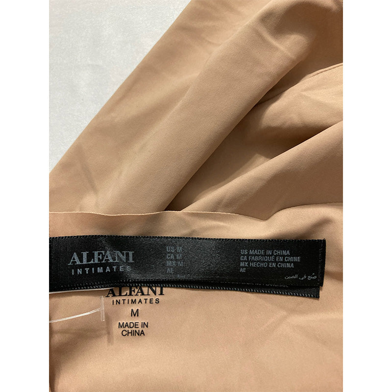 Alfani Laser-Cut Hipster Underwear Latte Cafe M
