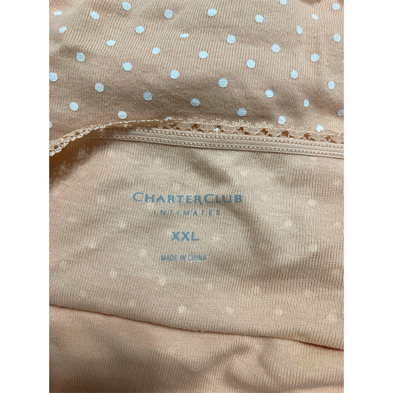 Charter Club 3-Pk. Lace-Trim Bikini Underwear Multicolor 2XL