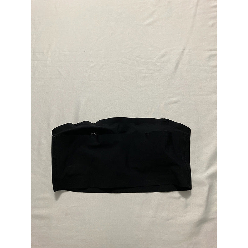 Jenni No-Show Bandeau Bralette Black M