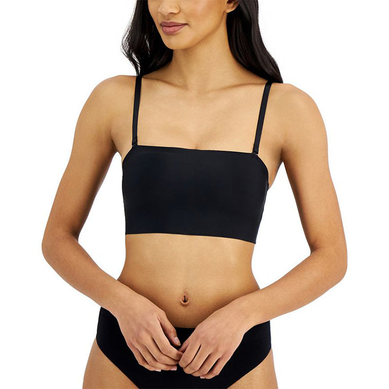 Jenni No-Show Bandeau Bralette Black M
